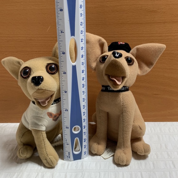 Taco Bell Merch Plush Dogs w/Sounds by Applause - Picture 3 of 17
